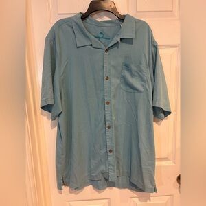 Tommy Bahama Light Blue Casual Button Down Shirt